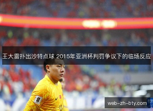 王大雷扑出沙特点球 2015年亚洲杯判罚争议下的临场反应 王大雷扑出沙特点球 2015年亚洲杯判罚争议下的临场反应
